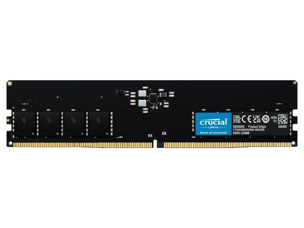 Crucial CT16G56C46U5 16GB DDR5 5600MHz CL46 UDIMM Desktop RAM - Electronics > Electronics Accessories > Memory > RAM from Crucial