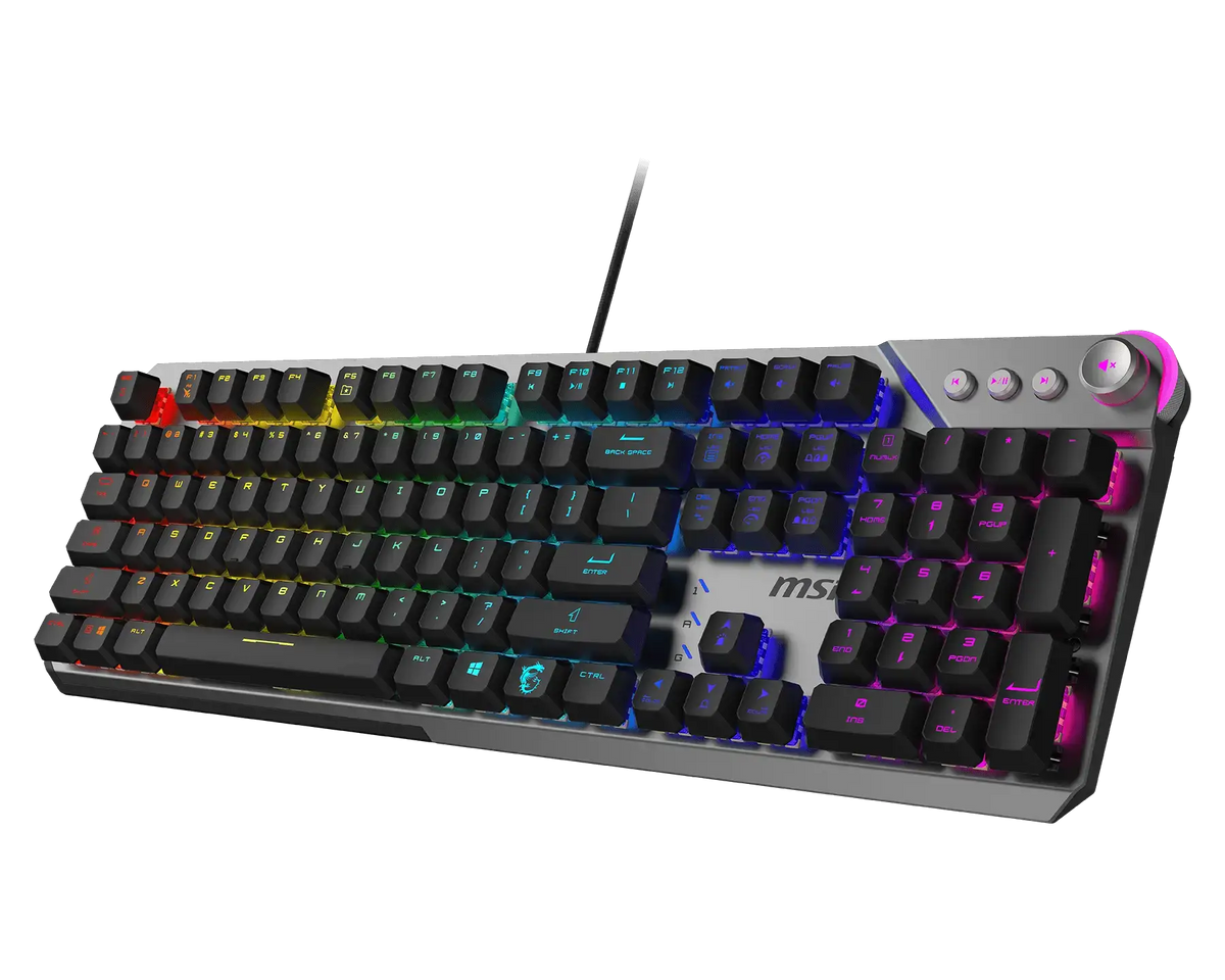 MSI Strike 600 V2 SILENT RGB Mechanical Gaming Keyboard by MSI