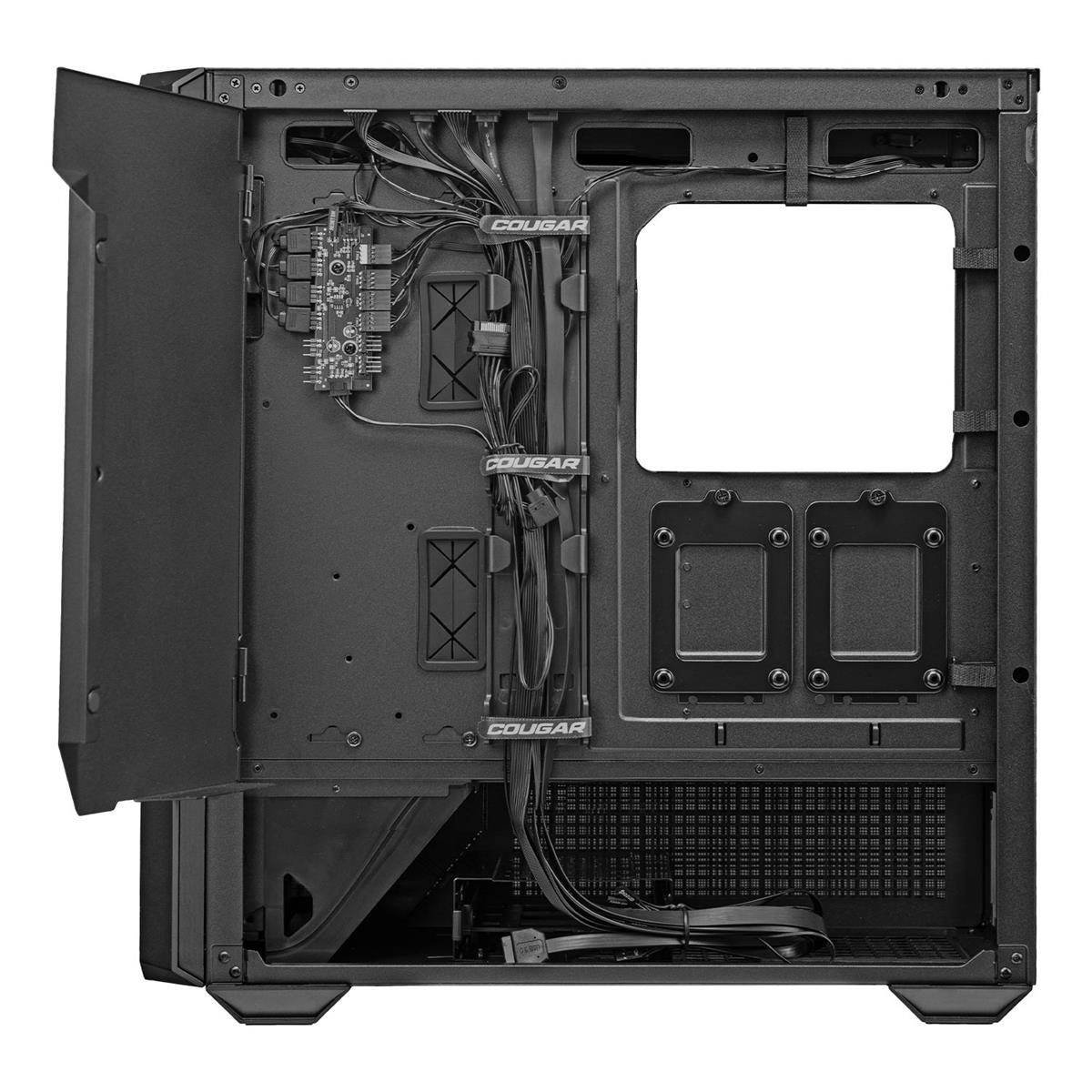 Cougar MX600 RGB BLACK Full Tower 4x Fans USB - C - IT Warehouse