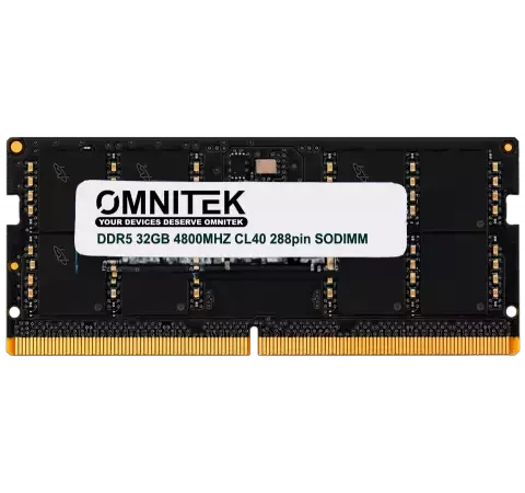 Omnitek 32GB DDR5 4800MHZ SODIMM by Omnitek