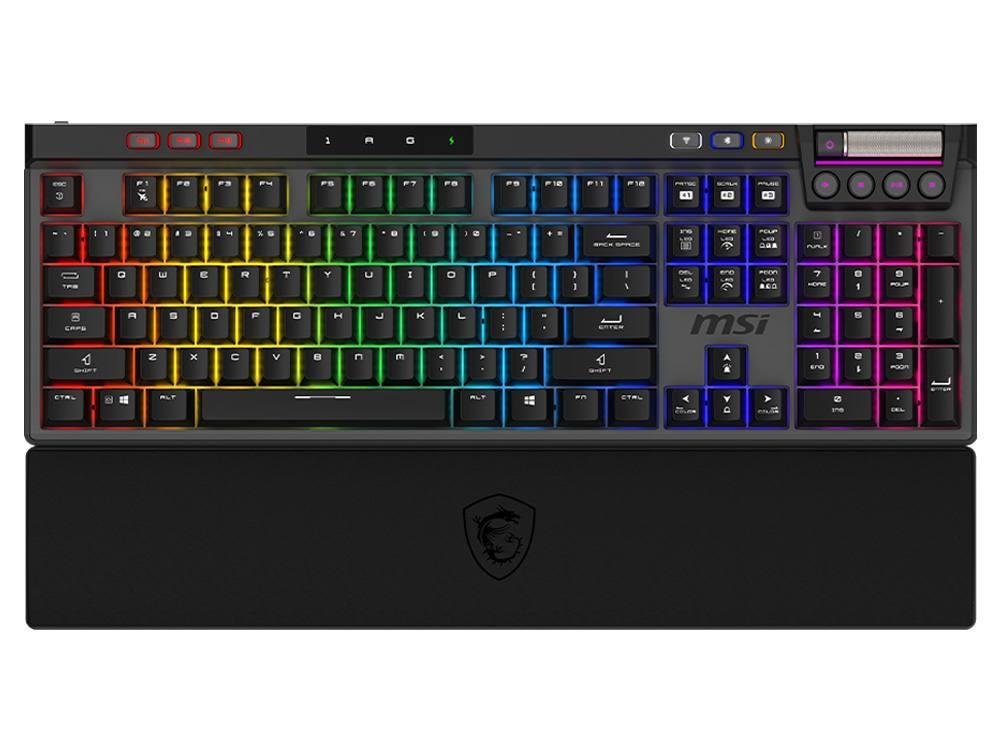 MSI Strike Pro Wireless RGB Silent Switch Gaming Keyboard - IT Warehouse