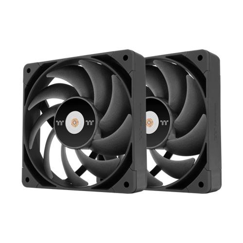 ThermalTake ToughFan 12 Pro Fan (2 Pack) - Black - IT Warehouse