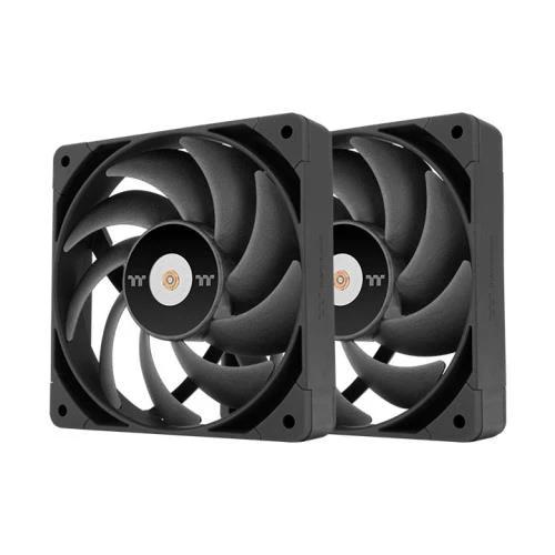 ThermalTake ToughFan 12 Pro Fan (2 Pack) - Black by Thermaltake