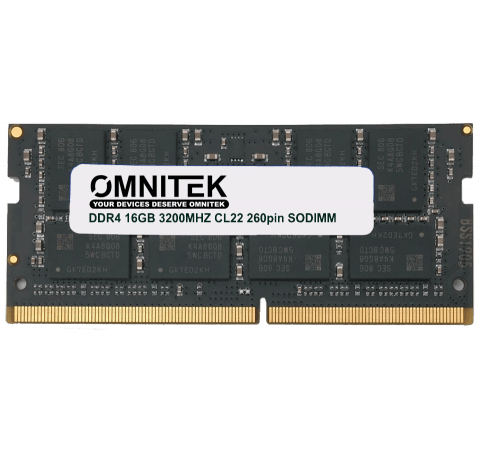 Omnitek 16GB DDR4 3200MHZ SODIMM - IT Warehouse