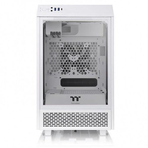 ThermalTake The Tower 100 Tempered Glass Mini Tower White Edition - IT Warehouse