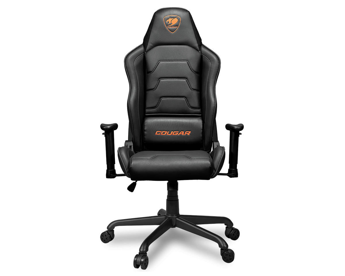Cougar Armor Air Black Dual Mode Gaming Chair (Mesh or leather) - IT Warehouse