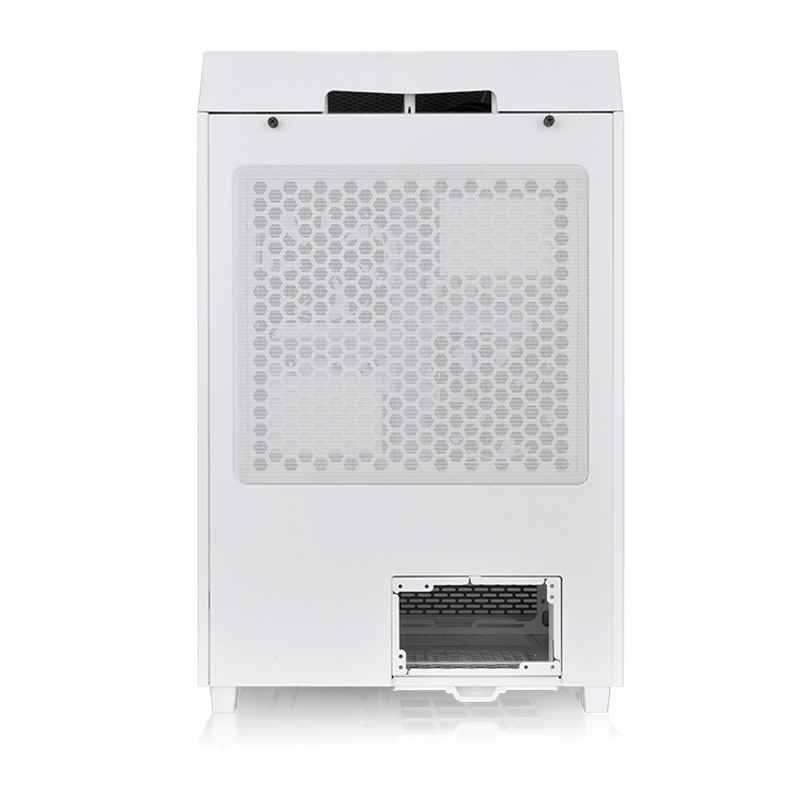 ThermalTake The Tower 500 Tempered Glass Mid Tower Case - White - IT Warehouse