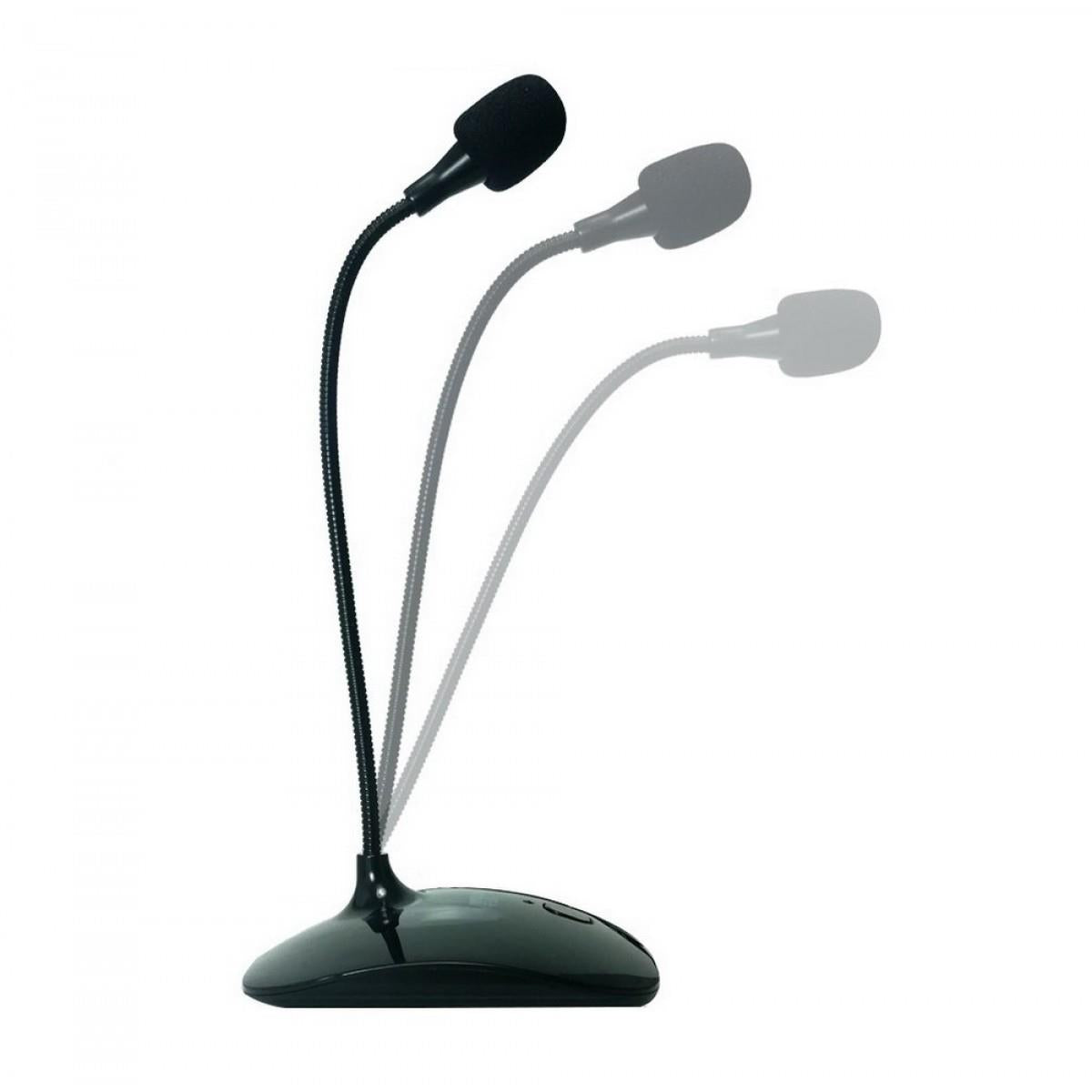 Simplecom UM350 Plug and Play USB Desktop Microphone with Flexible Neck and Mute Button - Electronics > Audio > Audio Components > Microphones from Simplecom