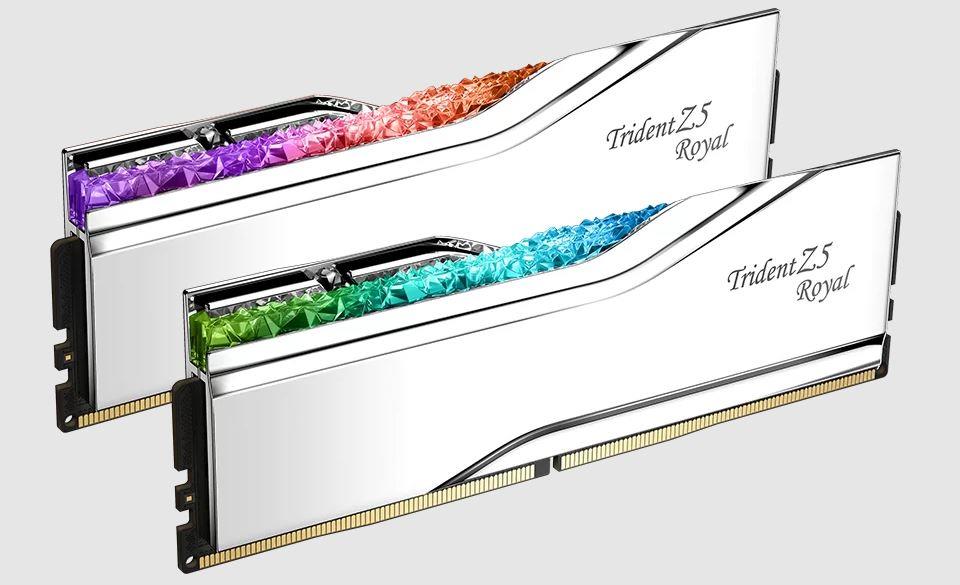 G.Skill Trident Z5 Royal RGB 32GB (2*16GB) PC5 - 51200 (6400MHz) DDR5 - IT Warehouse