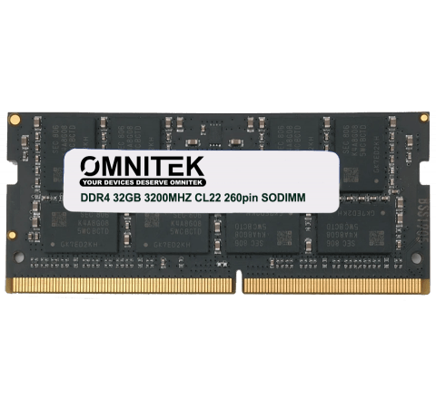 Omnitek 32GB DDR4 3200MHZ SODIMM - IT Warehouse