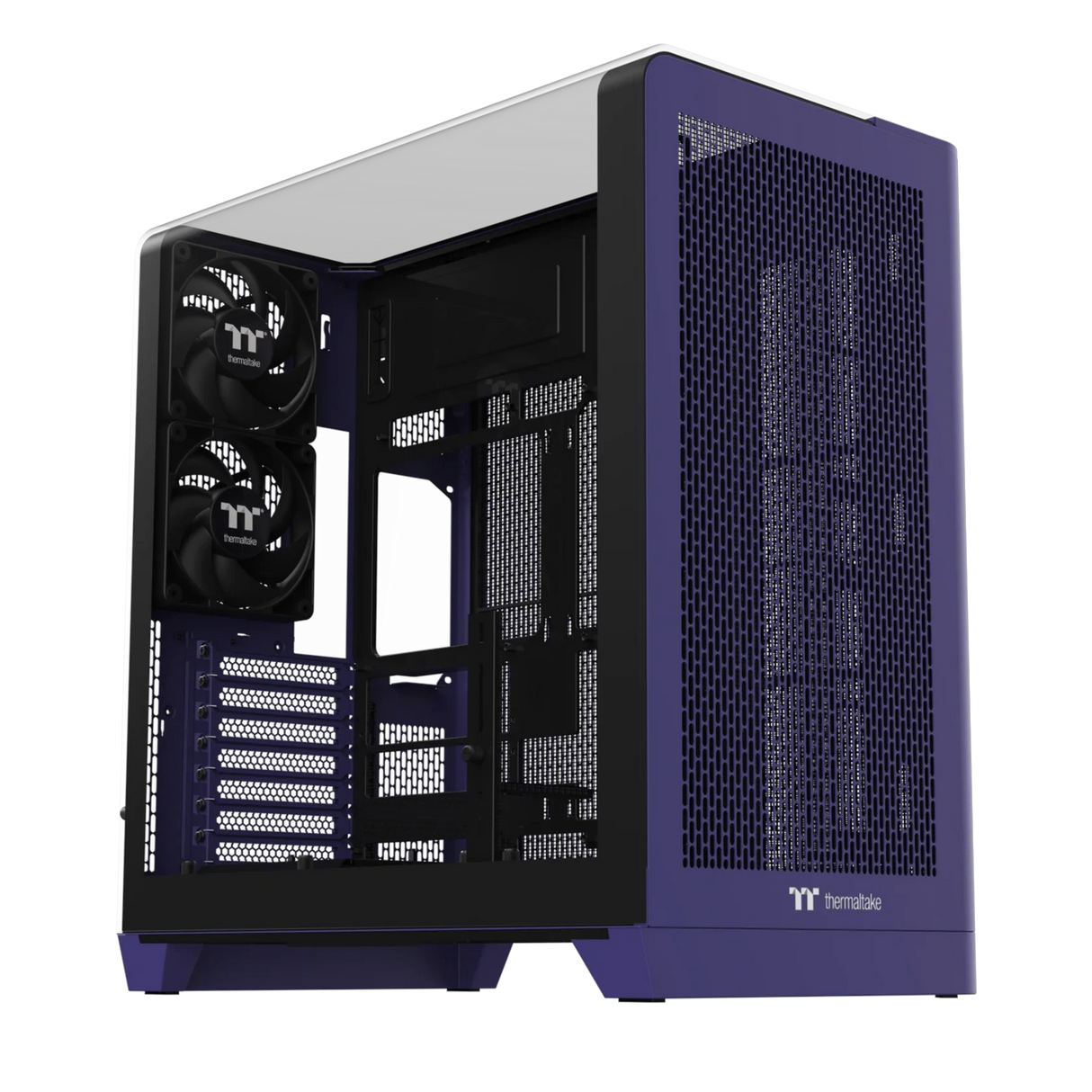 Thermaltake View 390 Air Curved Tempered Glass ATX Mid Tower Case Future Dusk Edition by Thermaltake