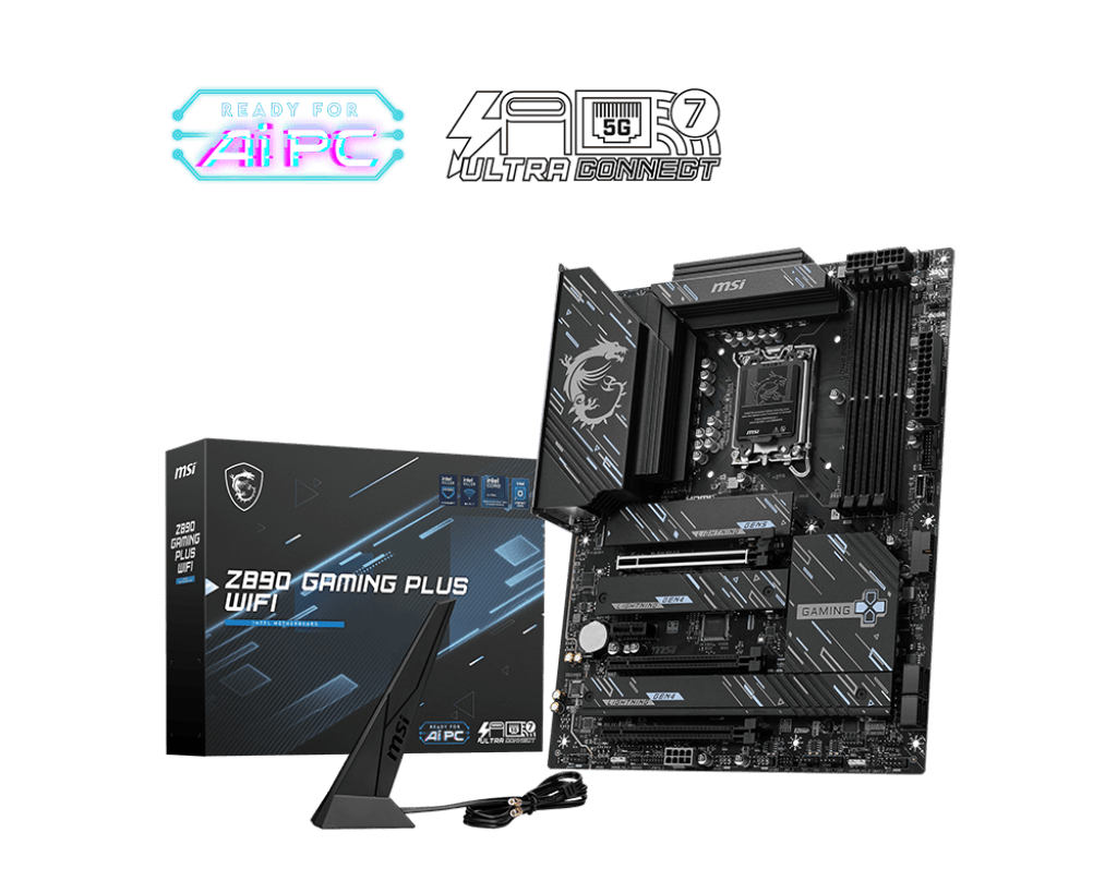 MSI Z890 Gaming PLUS WIFI Motherboard - IT Warehouse