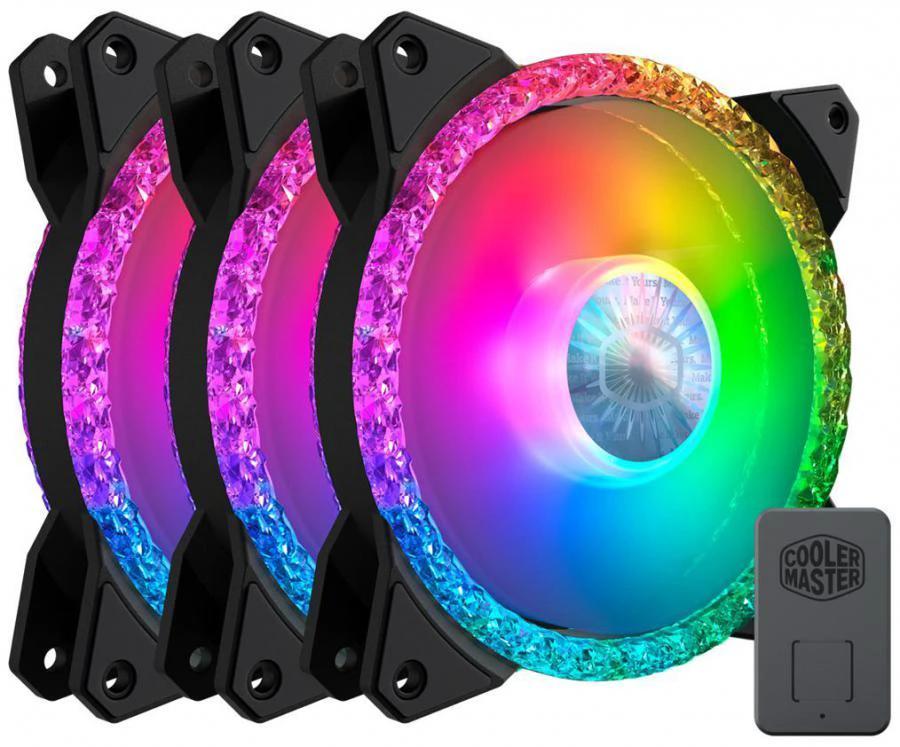 Cooler Master MasterFan MF120 Prismatic, 3-pack by Cooler Master