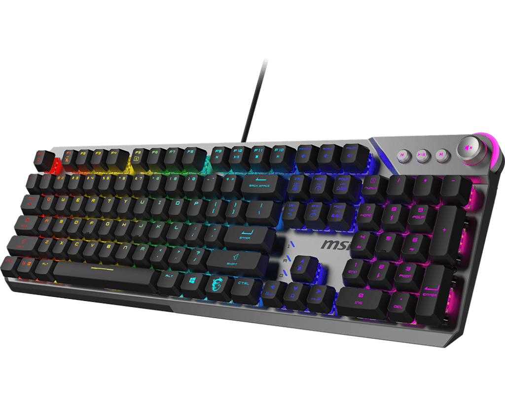 MSI Strike 600 SILENT RGB Mechanical Gaming Keyboard by MSI