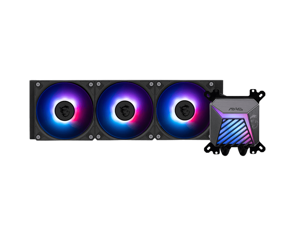 MSI MAG CoreLiquid A15 360 AIO Liquid Black CPU Cooler by MSI