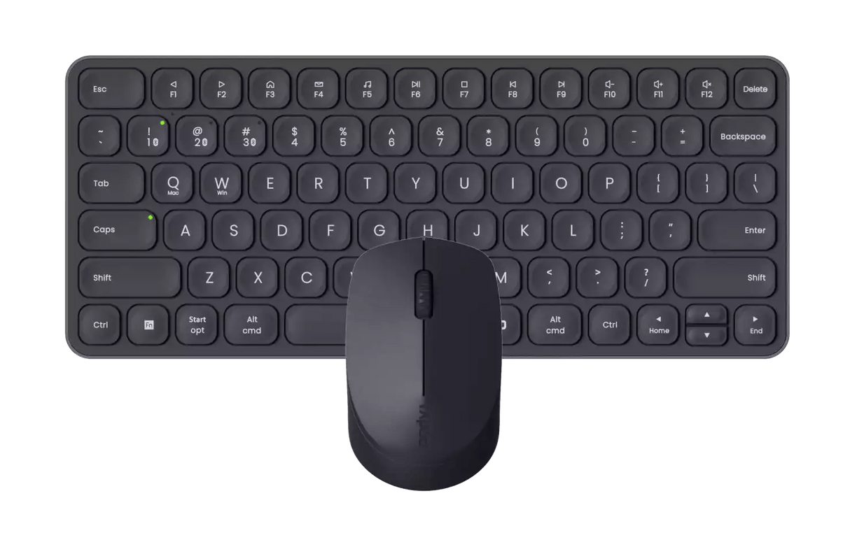 Rapoo X9010M Multi - mode Aluminium Base, Wireless Ultra - Slim Combo Set - IT Warehouse