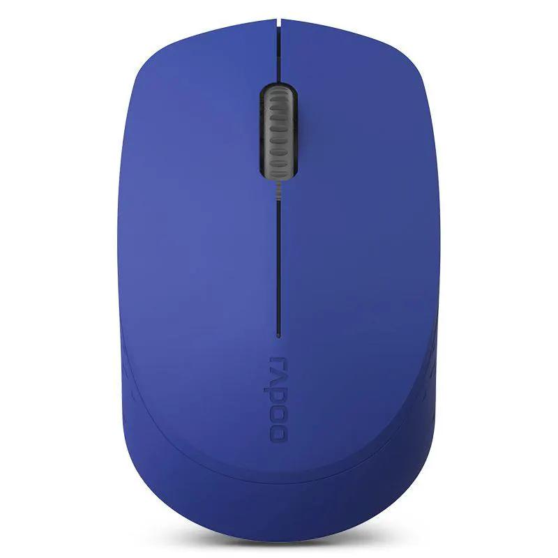 RAPOO M100 2.4GHz & Bluetooth Quiet Click Wireless Mouse Blue by Rapoo
