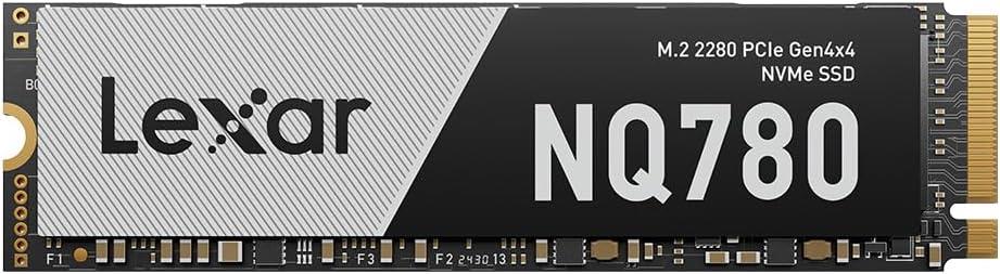 Lexar 1TB NQ780 SSD PCIe Gen4 NVMe M.2 2280 Internal Solid State Drive, Up to 6500/2500 MB/s Read/Write - IT Warehouse