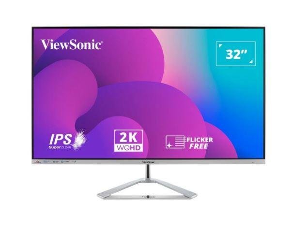 ViewSonic 32” 2K QHD (2560 x 1440) Business Professional Ultra Thin Stylish, Elegant, SuperClear IPS - IT Warehouse