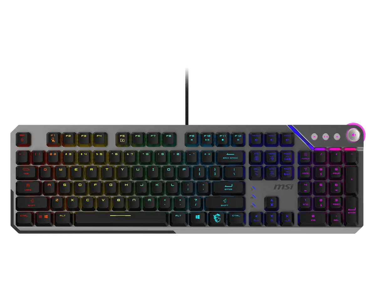 MSI Strike 600 V2 SILENT RGB Mechanical Gaming Keyboard by MSI