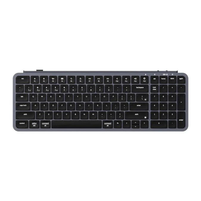 Keychron B2 Pro Ultra-Slim Wireless Keyboard (Space Grey) by Keychron