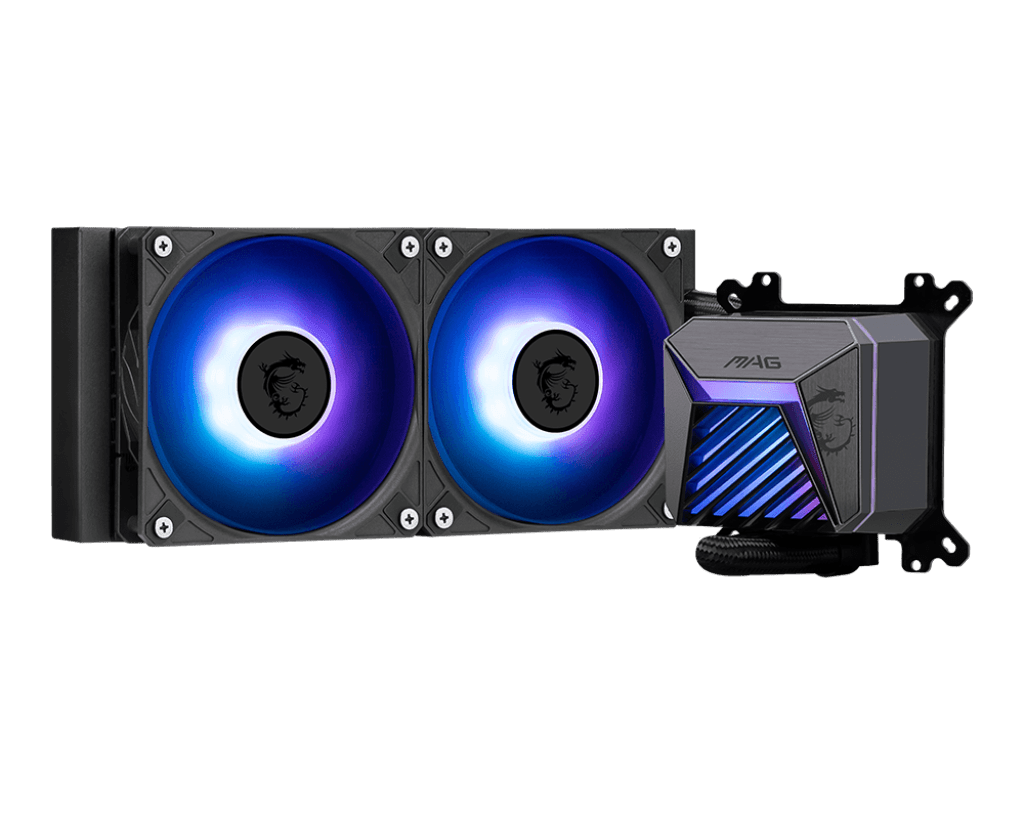 MSI MAG CoreLiquid A15 240 AIO Liquid Black CPU Cooler by MSI