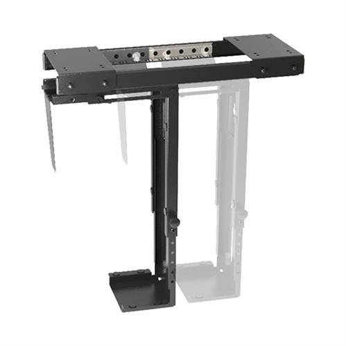 Brateck Adjustable Under - Desk ATX Case Mount with Sliding track - IT Warehouse