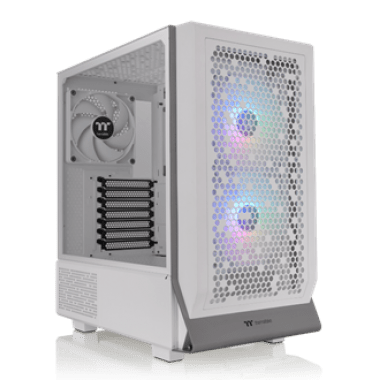 ThermalTake Ceres 300 Tempered Glass ARGB Mid Tower E - ATX Case Snow Edition - IT Warehouse