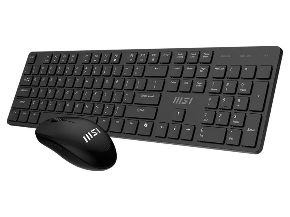 MSI Forge K200 Wireless Office Keyboard Mouse Combo by MSI