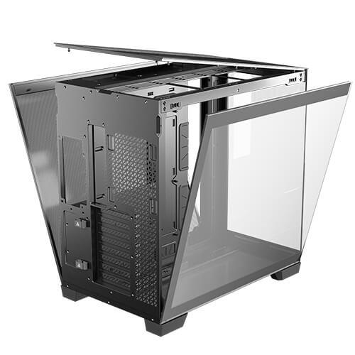 Antec C8 - Black, Full Tower, E-ATX/ATX/Micro-ATX/ITX, 270° Tempered Glass, USB-C 10Gbps, Triple 360mm Radiator Support, 2Yr Wty