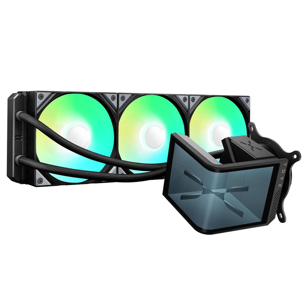 TRYX PANORAMA SE 360 AIO Liquid Cooler ARGB Black - IT Warehouse