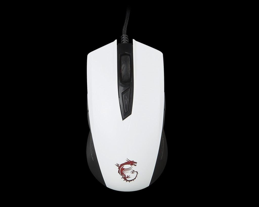 MSI Clutch GM40 White Gaming Mouse - Electronics > Electronics Accessories > Computer Components > Input Devices > Mice & Trackballs from MSI