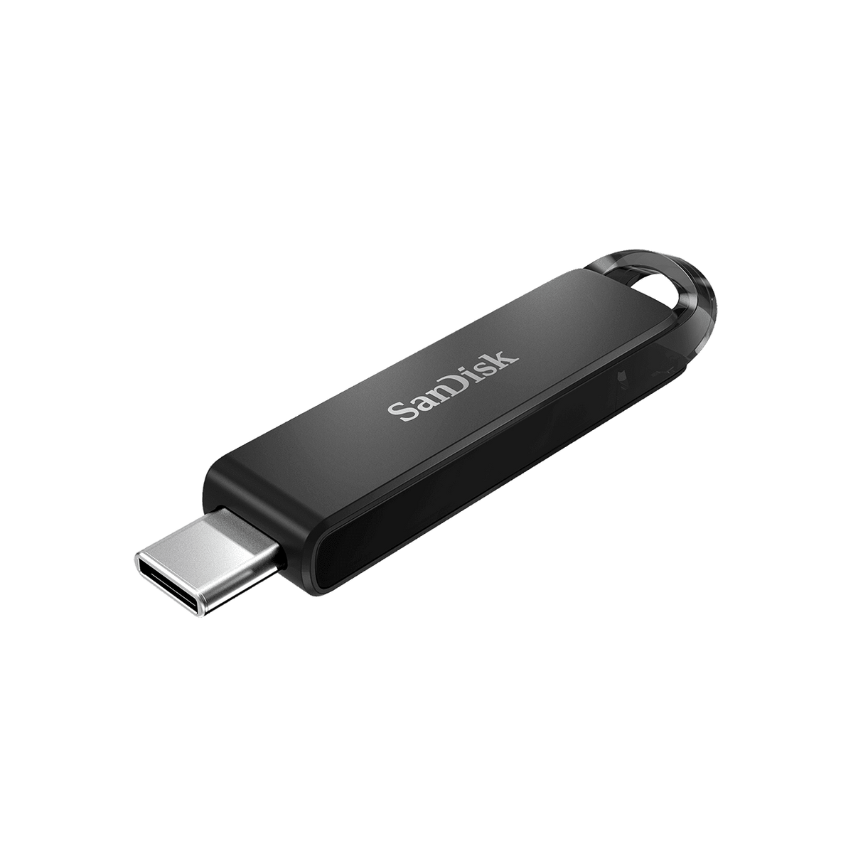 Sandisk Ultra USB Type - C Flash Drive/Cz460 256GB/USB Type C 3.1/Black/Super - Thin Retractable - IT Warehouse