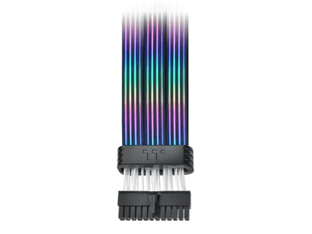 Thermaltake TtMod Sleeved 240mm ARGB PSU Cable - Black Edition by Thermaltake