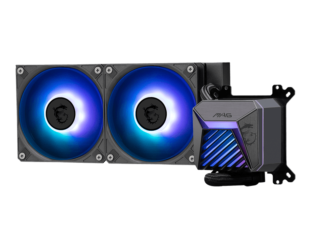 MSI MAG CoreLiquid A15 240 AIO Liquid Black CPU Cooler - IT Warehouse