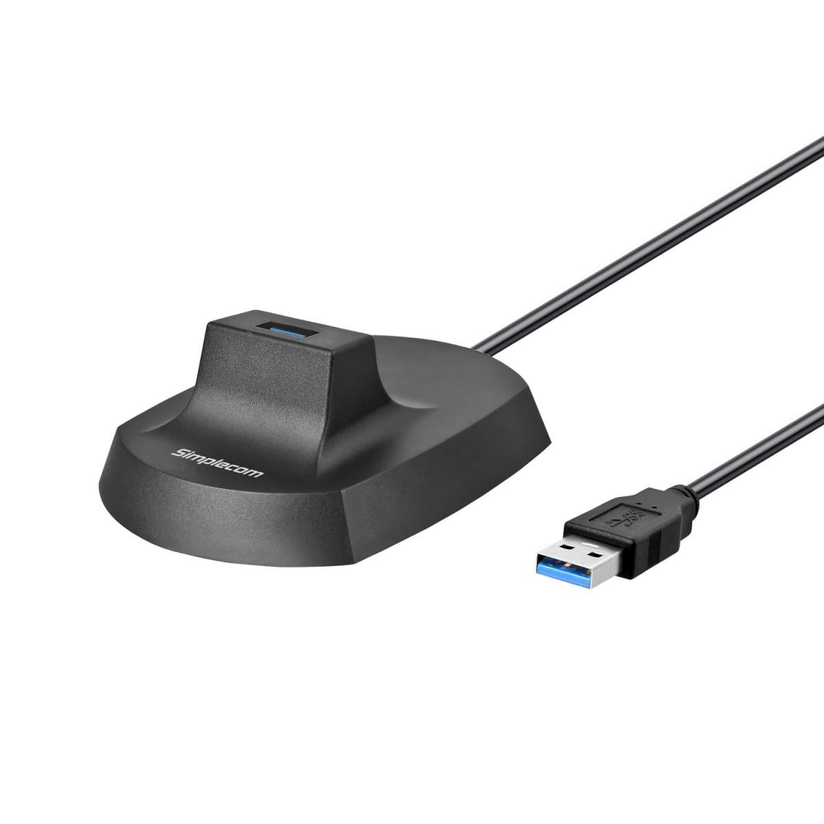Simplecom CA311 USB 3.0 Extension Cable with Cradle Stand 1.0M - Electronics > Electronics Accessories > Cables > Storage & Data Transfer Cables > USB Cables from Simplecom