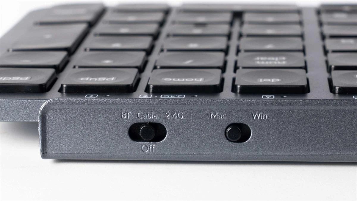 Keychron B2 Pro Ultra-Slim Wireless Keyboard (Space Grey) by Keychron