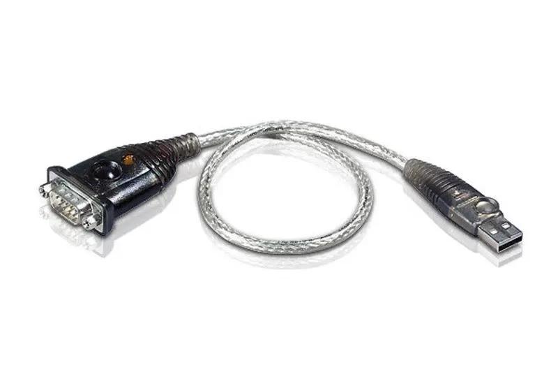 Aten Serial Converter USB to 1 Port RS232 Serial Converter with 35cm Cable by Aten
