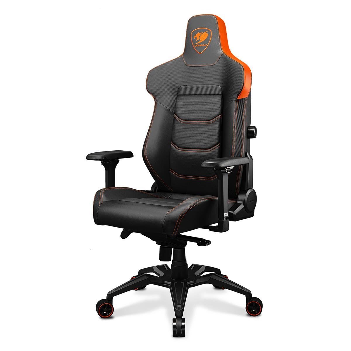 Cougar Armor Evo Black/Orange Gaming Chair - IT Warehouse