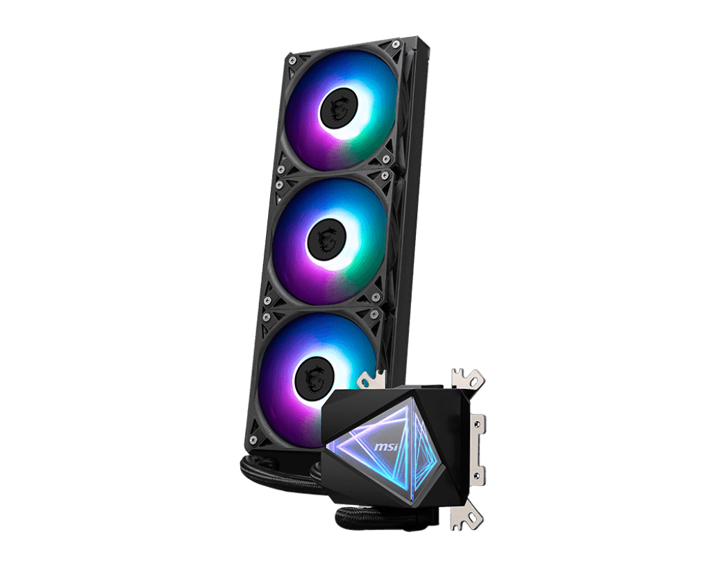 MSI MAG CoreLiquid I360 AIO Liquid CPU Cooler Black - IT Warehouse