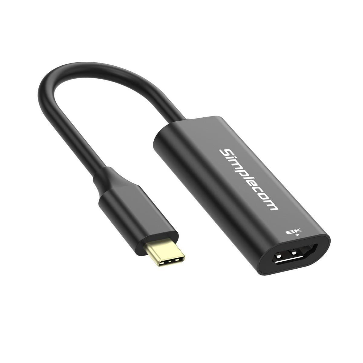 Simplecom DA105 USB - C to HDMI 2.1 Adapter 8K@60hz - IT Warehouse