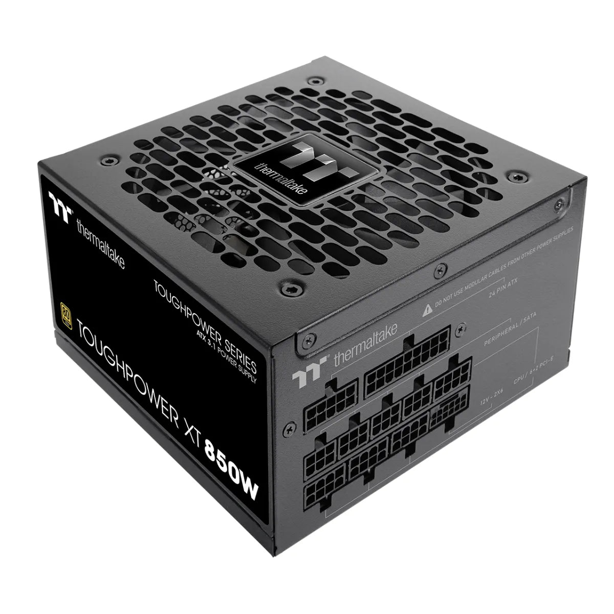 Thermaltake Toughpower XT 850W 80+ Gold PCIe Gen 5.1 ATX 3.1 Fully Modular Power Supply - Black