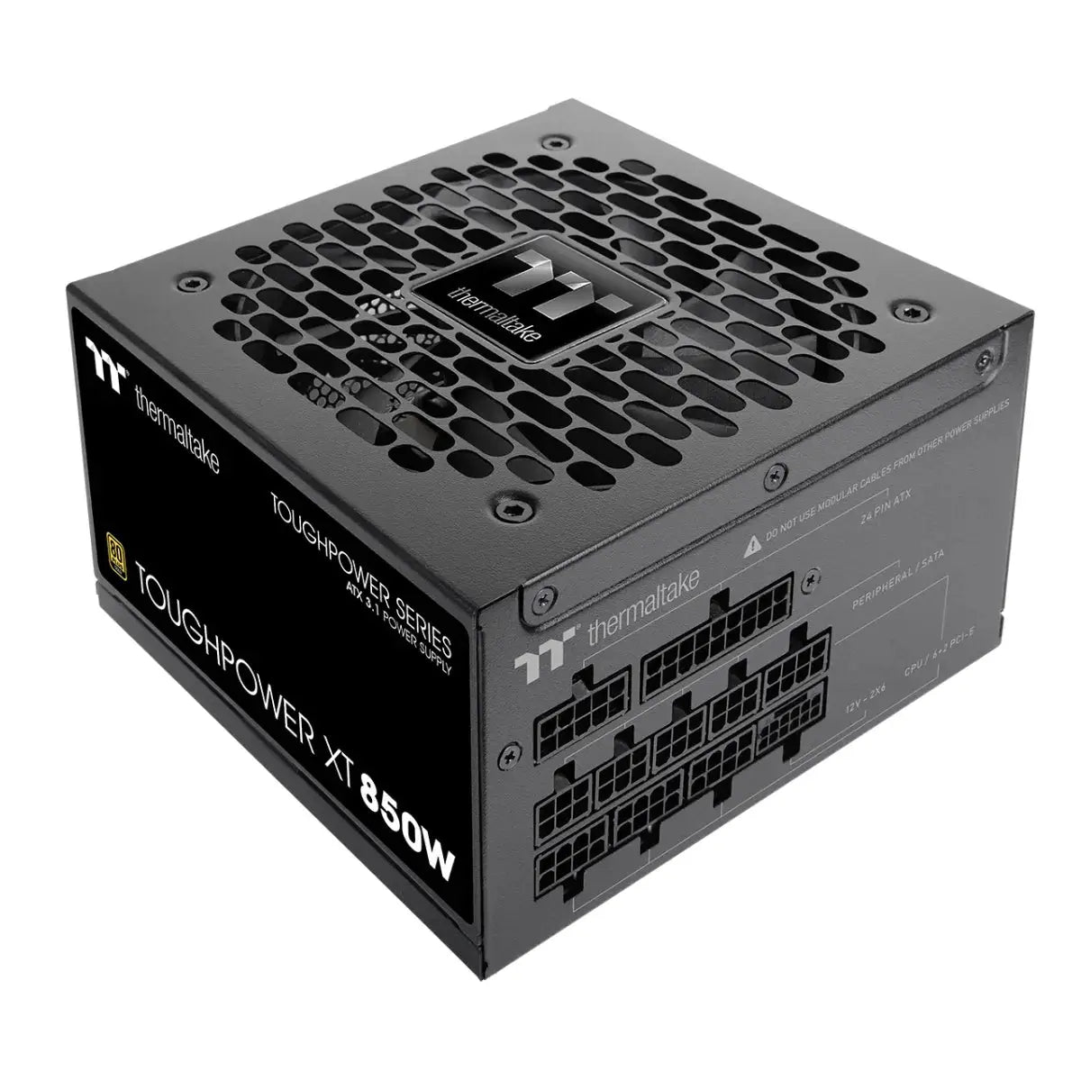 Thermaltake Toughpower XT 850W 80+ Gold PCIe Gen 5.1 ATX 3.1 Fully Modular Power Supply - Black by IT Warehouse