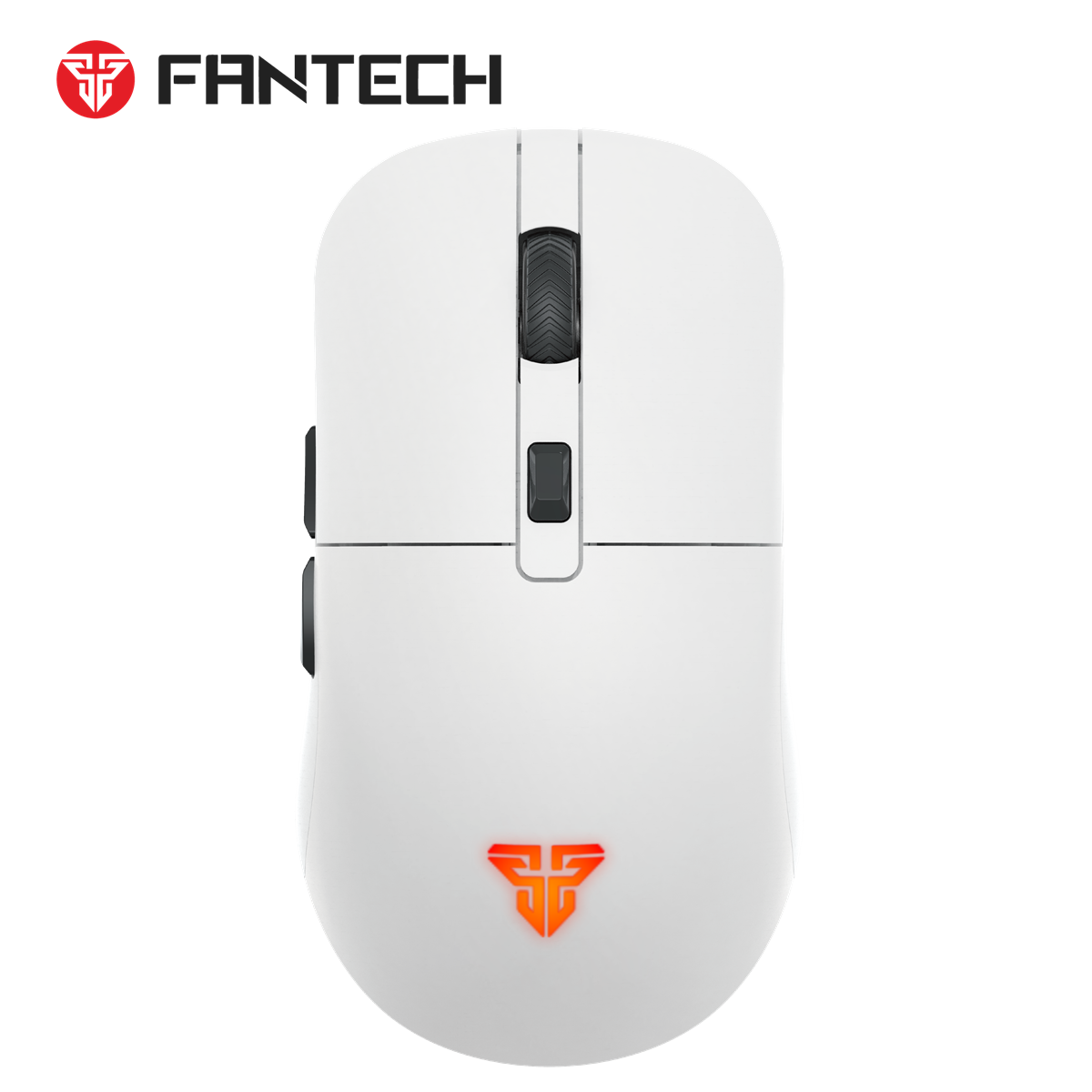Fantech KANATA Tri-Mode Wireless Gaming Mouse with ARGB Charging Dock (White)