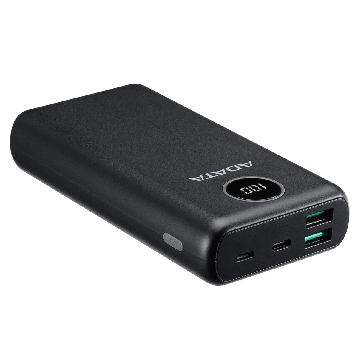 Adata 20000mAh Quick Charge Power Bank - Black by Adata