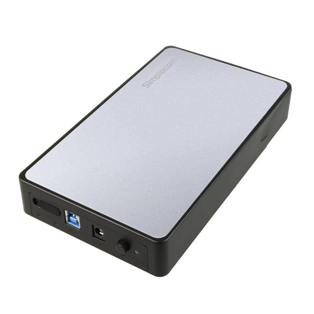 Simplecom SE325 3.5in SATA HDD to USB 3.0 Hard Drive Enclosure - Silver by Simplecom
