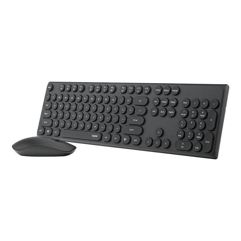 Rapoo x260 Wireless Keyboard and Mouse Combo - Black - IT Warehouse