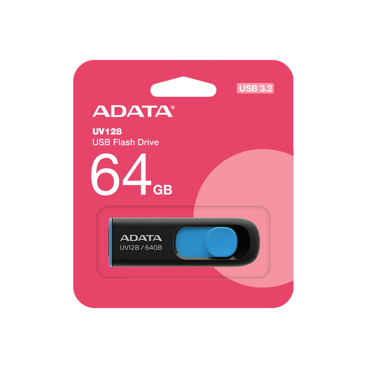 Adata UV128 64GB USB 3.2 Flash Drive