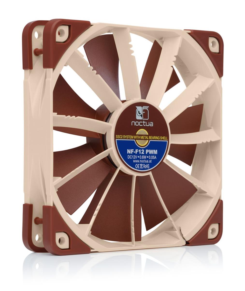 Noctua NF-F12 120mm Premium PWM Fan - Electronics > Electronics Accessories > Computer Components > Computer System Cooling Parts from Noctua