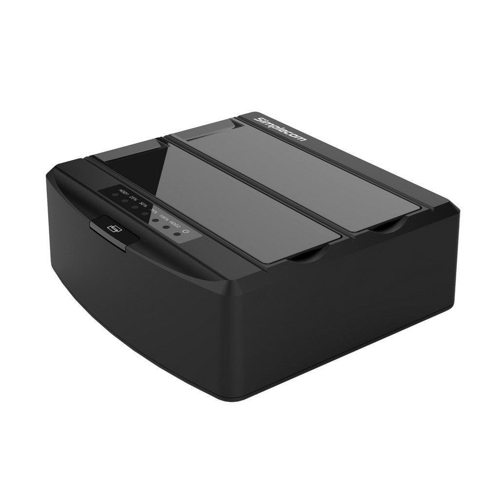 Simplecom SD312 Dual Bay USB 3.0 Docking Station for 2.5in and 3.5in SATA Drive - IT Warehouse